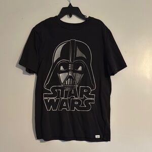 GAP Kids Black Star Wars Short Sleeve Tee